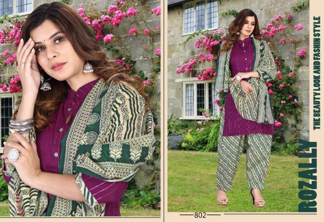 Riyaa Suhani 1 New Cotton Printed Ethnic Wear Kurti Pant With Dupatta Readymade Suit Collection